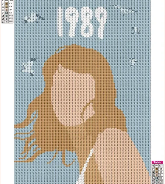 Home Taylor Swift Handmade DIY art diamond painting30×40