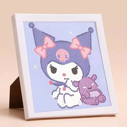 Home Kulomi Cartoon Diamond Painting Set, suitable for beginner children or adults15×15