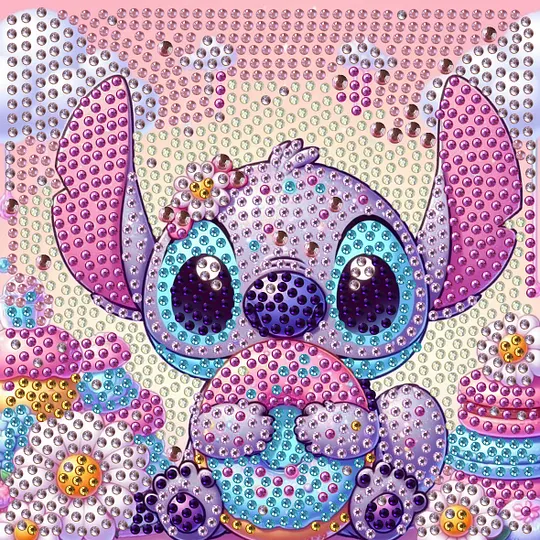 Home Children's Cartoon Diamond Painting 15 x 15